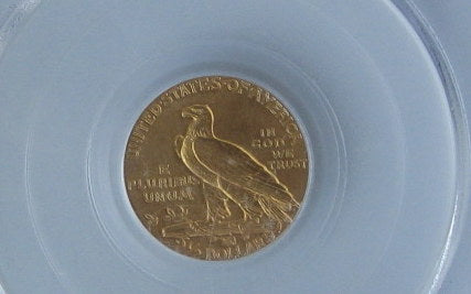 1908 Quarter Eagle PCGS MS62