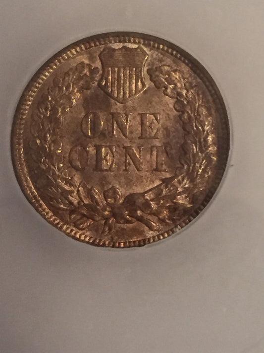 1908 Indian Cent ICG MS-64RB | Of Coins & Crystals