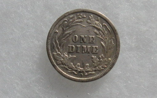 1908O Barber Dime XF-40 Details | Of Coins & Crystals
