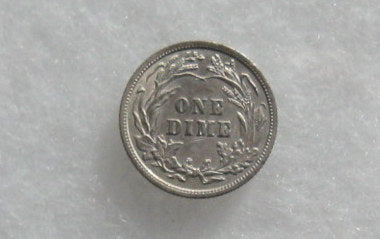 1909 Barber Dime AU-58 | Of Coins & Crystals