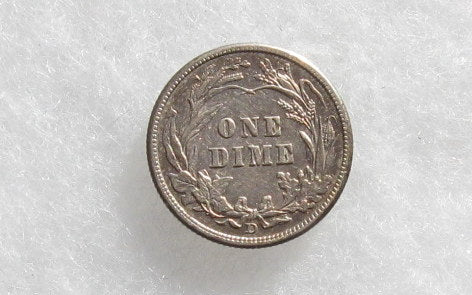 1910D Barber Dime XF-45 | Of Coins & Crystals