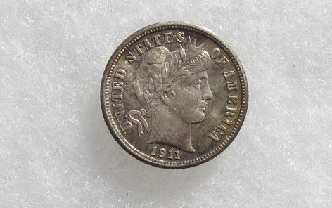 1911 Barber Dime MS-63 | Of Coins & Crystals
