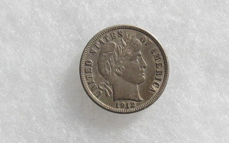1912D Barber Dime XF-45 | Of Coins & Crystals