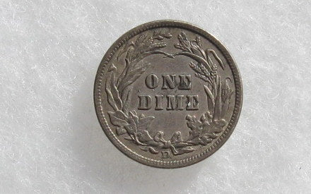 1912D Barber Dime XF-45 | Of Coins & Crystals