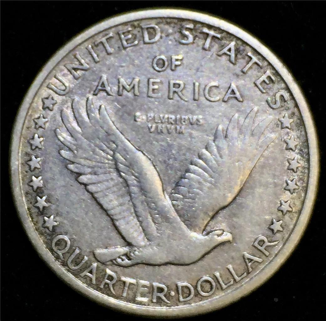 1917-D Type-I Standing Liberty Quarter VF20 | Of Coins & Crystals