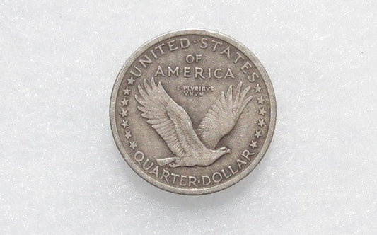 1917 Standing Liberty Quarter  Type 1  VF-20 | Of Coins & Crystals
