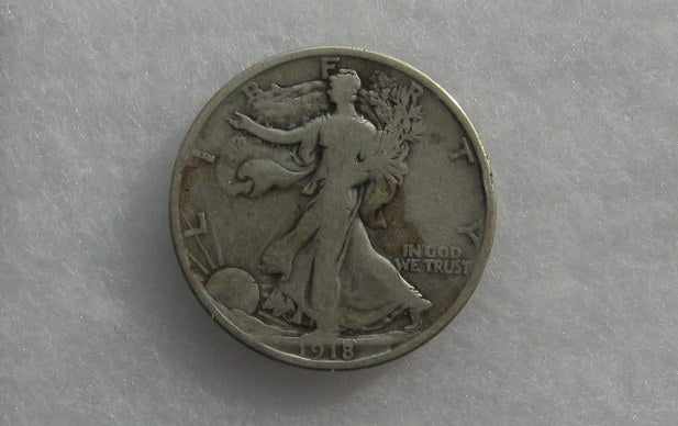 1918S Walking Liberty Half Dollar VG-10 | Of Coins – Of Coins