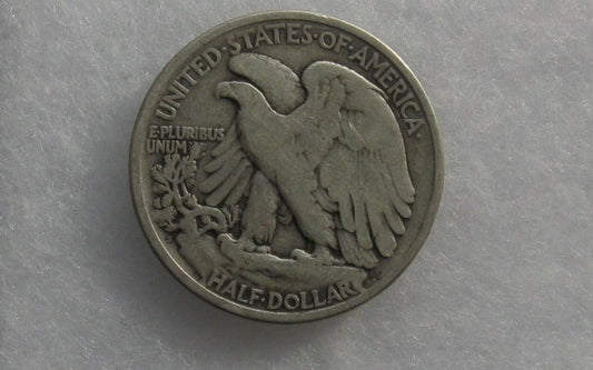 1918S Walking Liberty Half Dollar VG-10 | Of Coins & Crystals