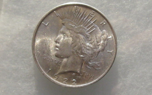 1922 Peace Dollar MS-65 | Of Coins & Crystals