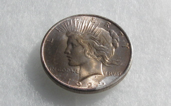 1925 Peace Dollar MS-65 | Of Coins & Crystals