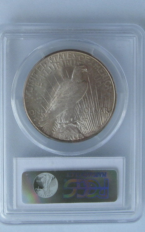 1926S Peace Dollar PCGS MS62