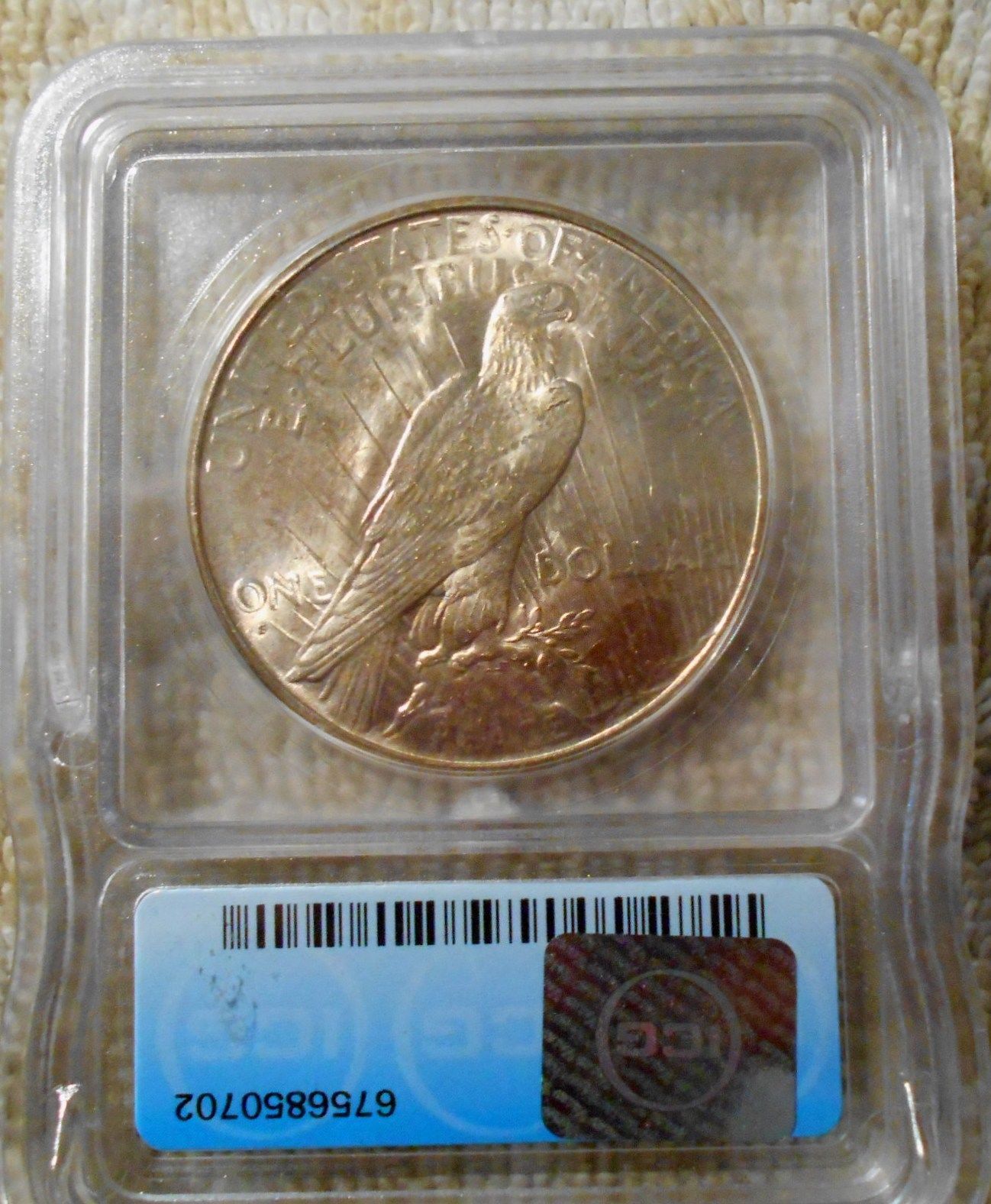 1926S Peace Dollar  ICG MS-64 | Of Coins & Crystals