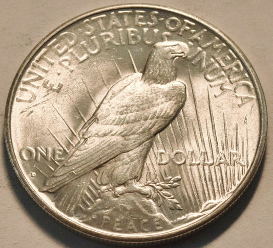 1934D Peace Dollar MS-64 | Of Coins & Crystals