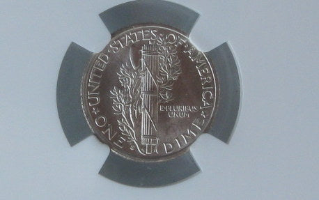 1936S Mercury Dime NGC MS67 FSB