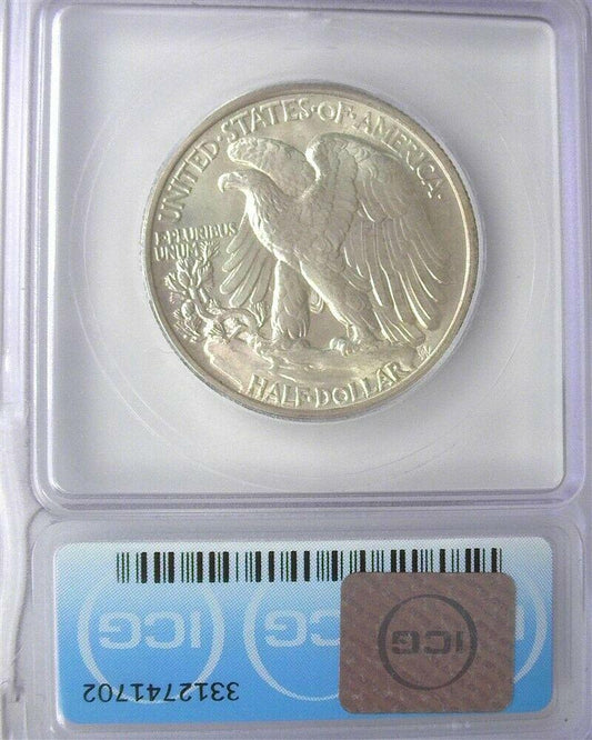 1941 Walking Liberty Half Dollar ICG MS-66 | Of Coins & Crystals
