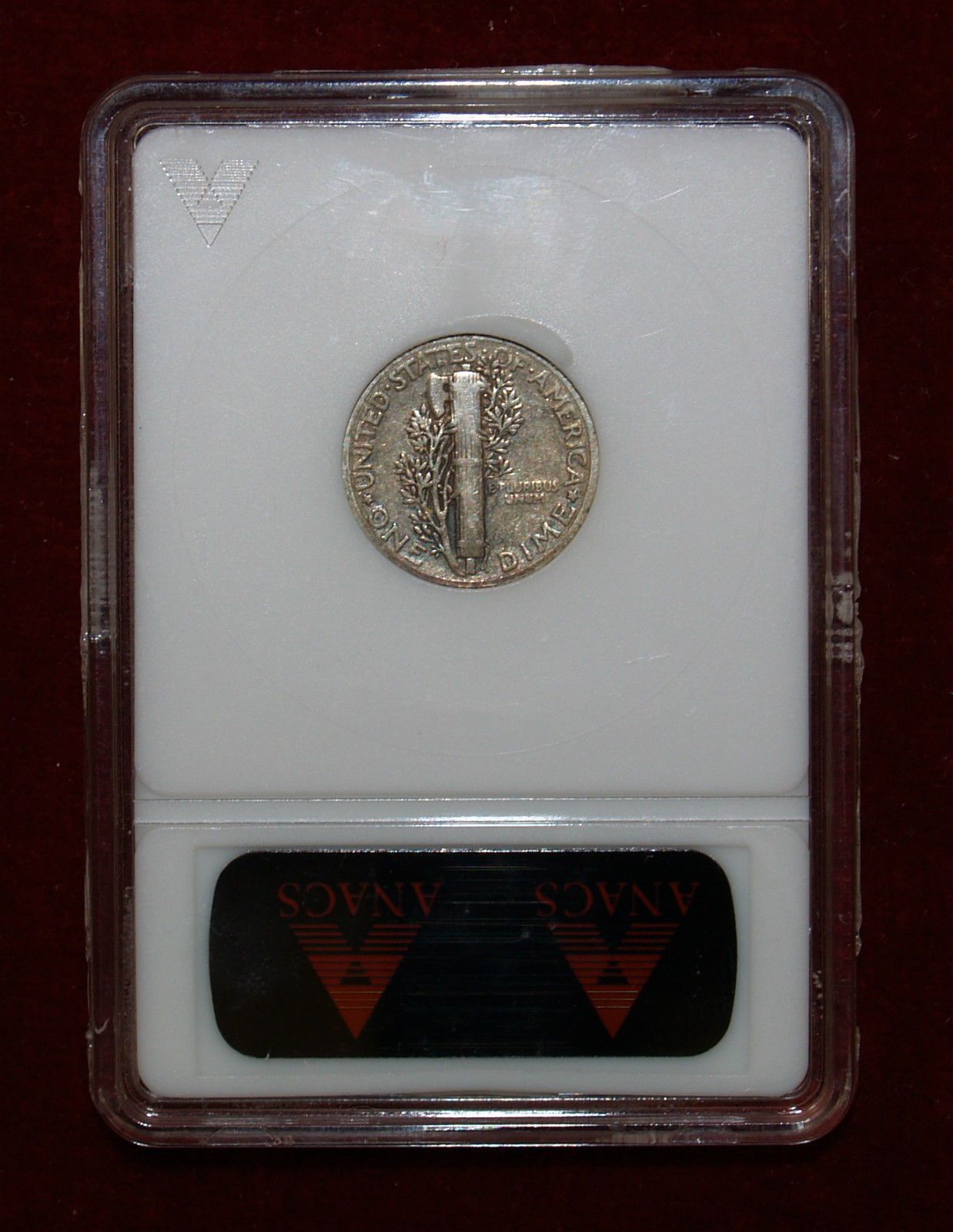 1942/1 Mercury Dime ANACS F15 | Of Coins & Crystals