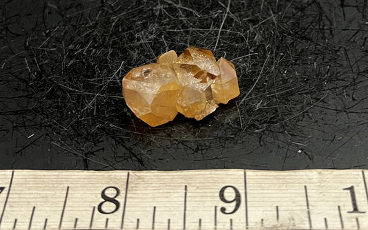 Herkimer Diamond Golden Drusy Mini Cluster