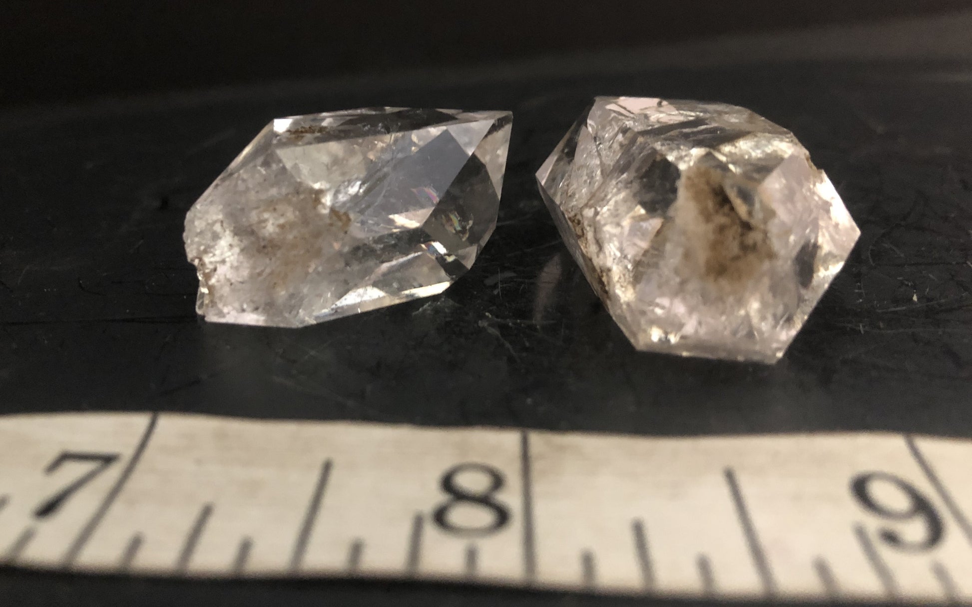 Herkimer Diamond Pair 720-04 | Of Coins & Crystals