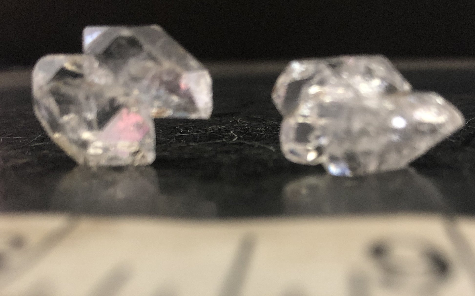 Herkimer Diamond Pair 809-33 - Doubles | Of Coins & Crystals