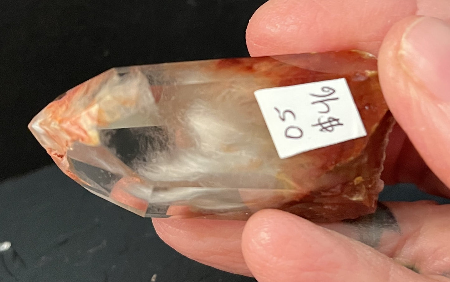 Amphibole Quartz 05 - Bahia, Brazil