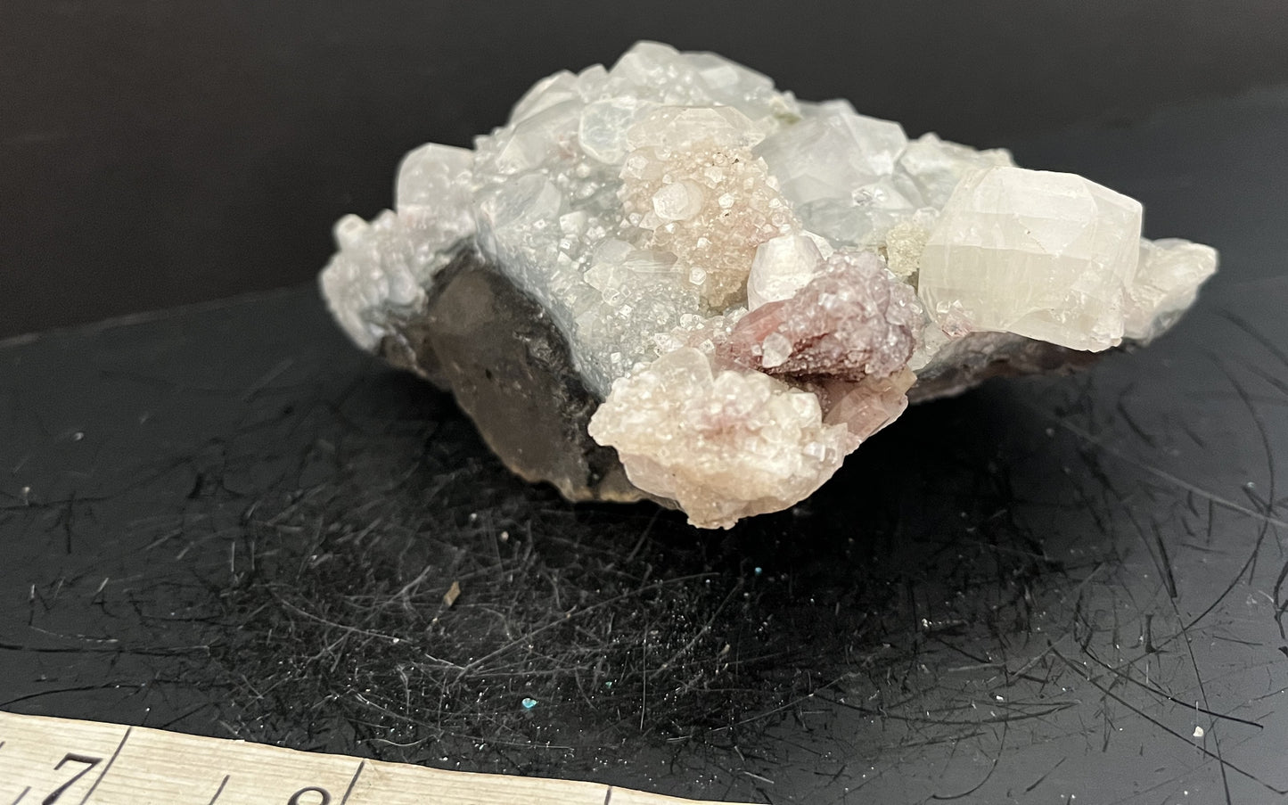 Apophyllite/Quartz - India