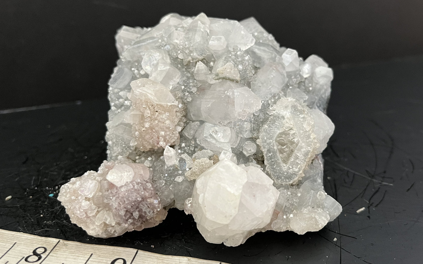 Apophyllite/Quartz - India