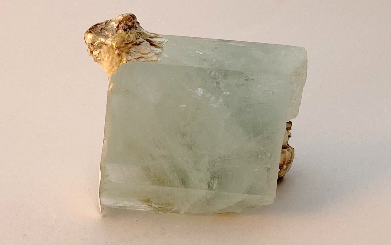 Aquarmarine w/ Muscovite 8 - Pakistan | Of Coins & Crystals