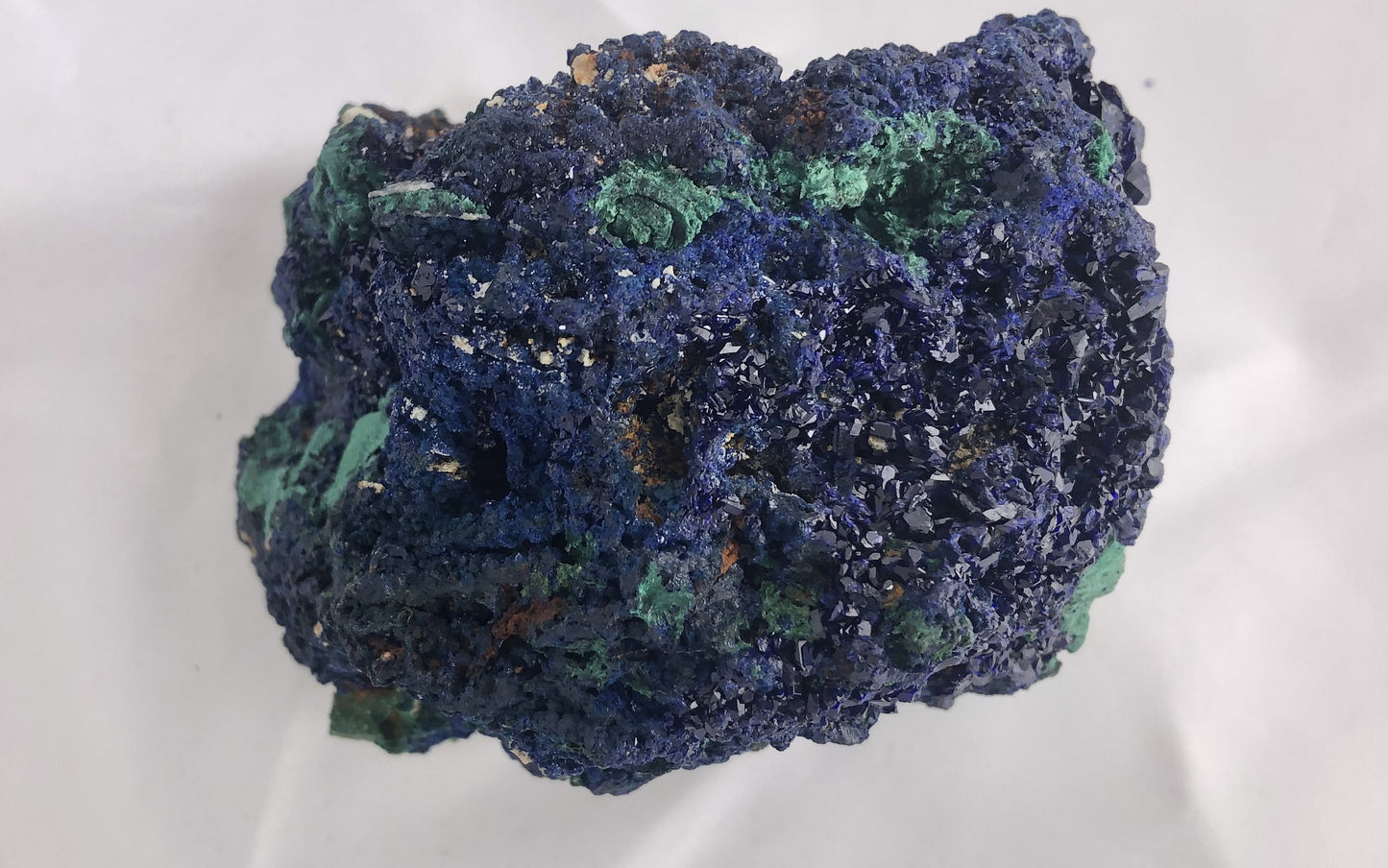 Azurite, Malachite 1 - Sepon Mine, Laos | Of Coins & Crystals
