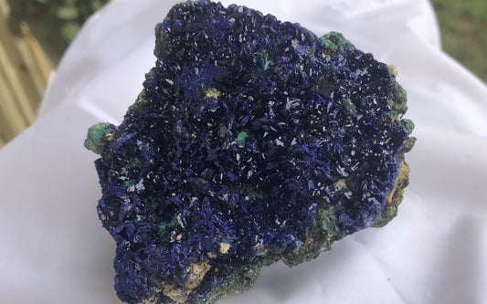 Azurite, Malachite - Sepon Mine, Laos | Of Coins & Crystals