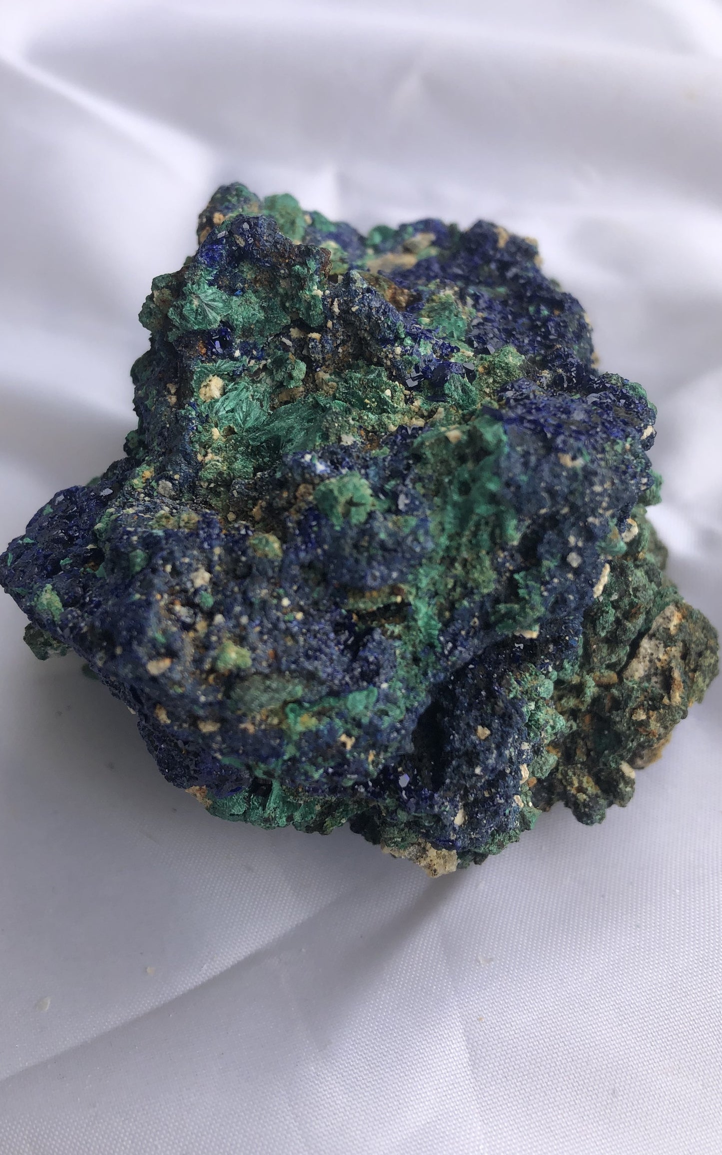 Azurite, Malachite - Sepon Mine, Laos | Of Coins & Crystals
