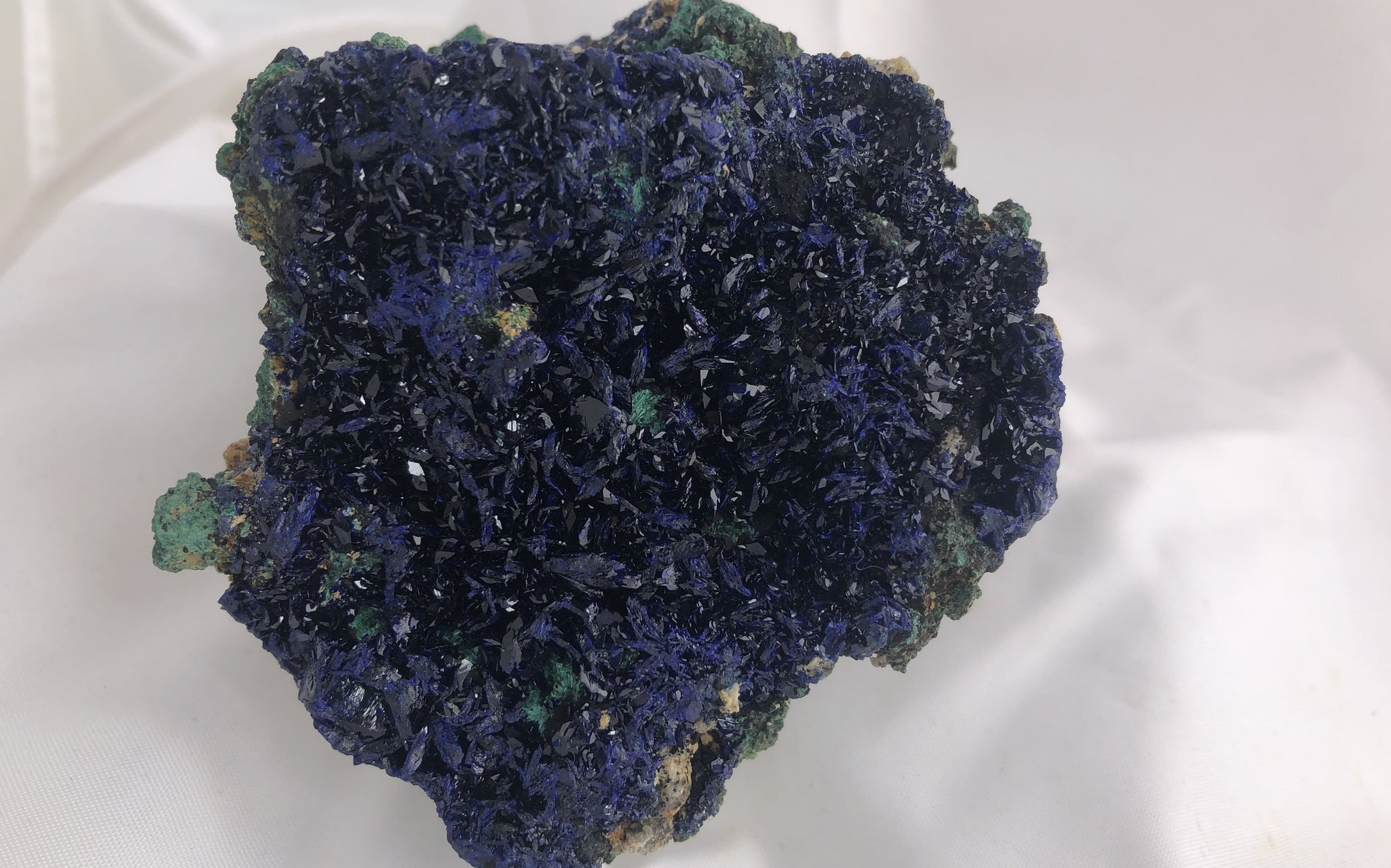 Azurite, Malachite - Sepon Mine, Laos | Of Coins & Crystals