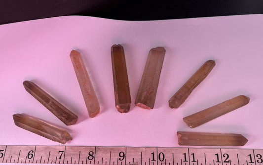 Congo Citrine points - 5 available