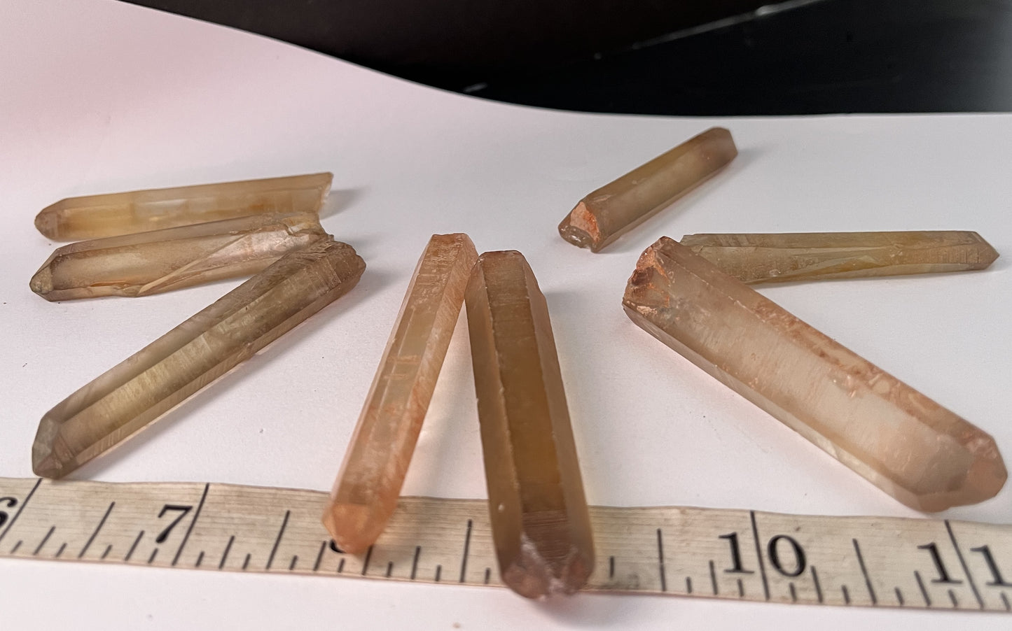Congo Citrine points - 6 available