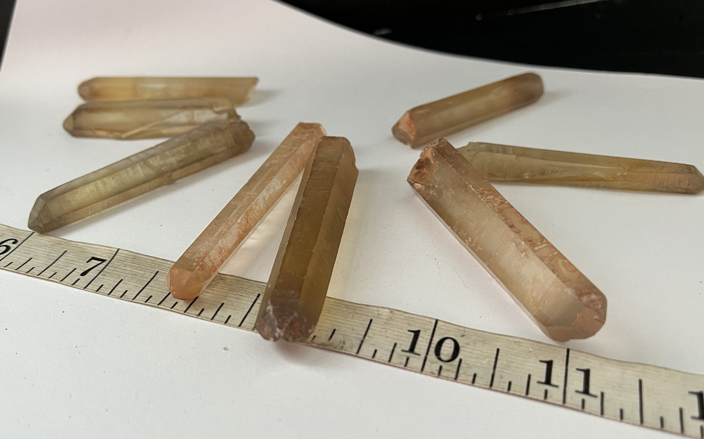 Congo Citrine points - 6 available