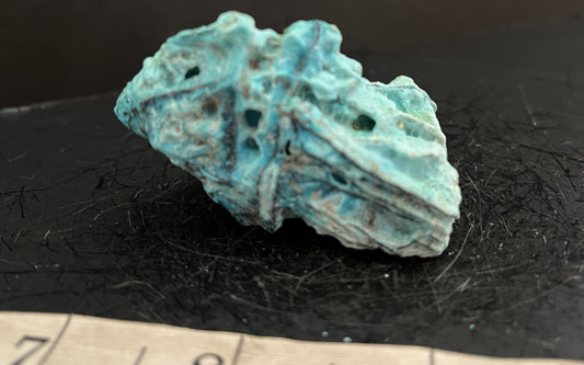 Chrysocolla on Copper  302 - Ternate, Indonesia