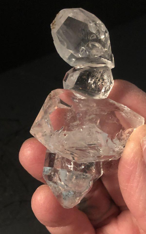 Herkimer Diamond Cluster 113-01 | Of Coins & Crystals