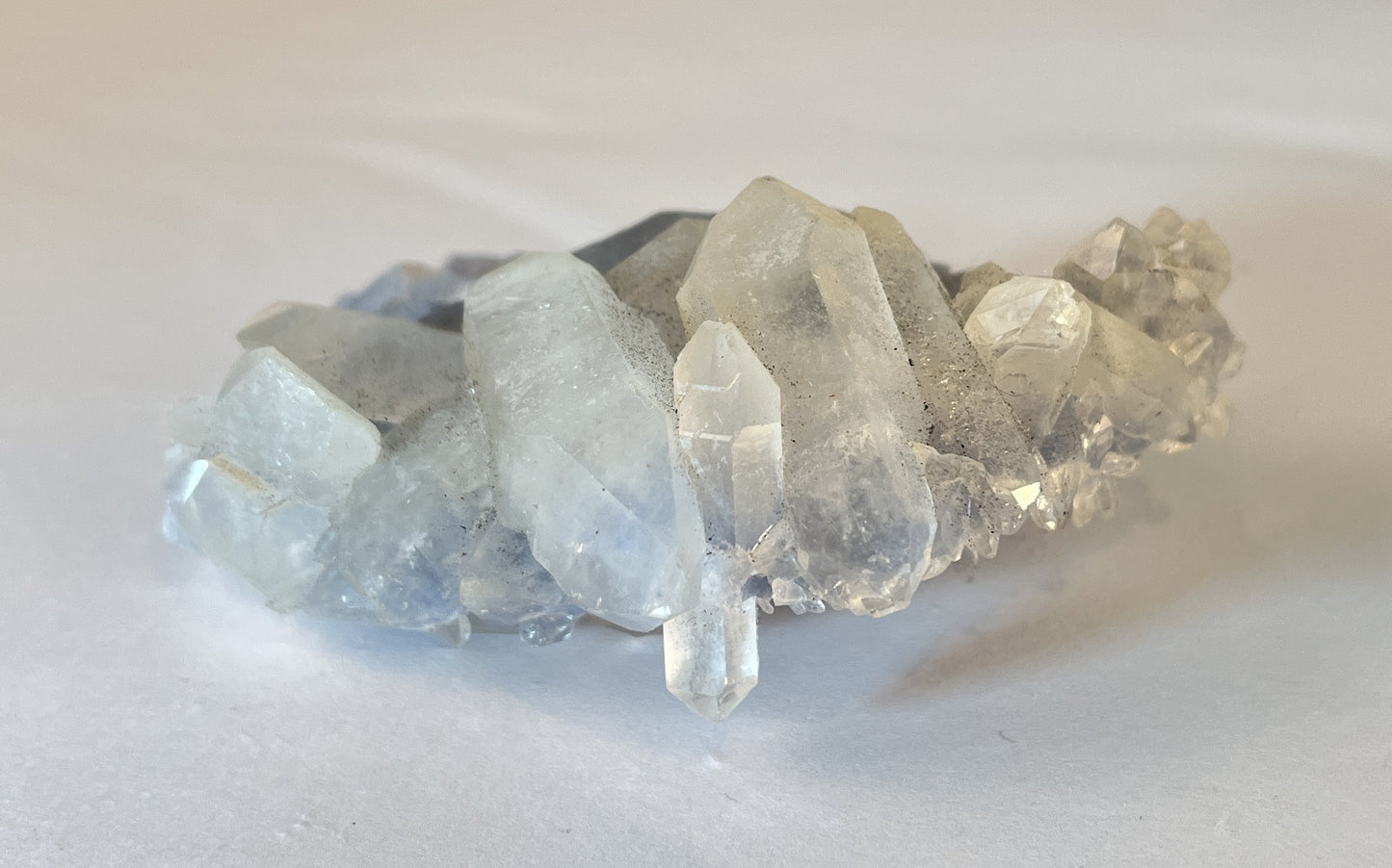 Dumortierite in Quartz 8