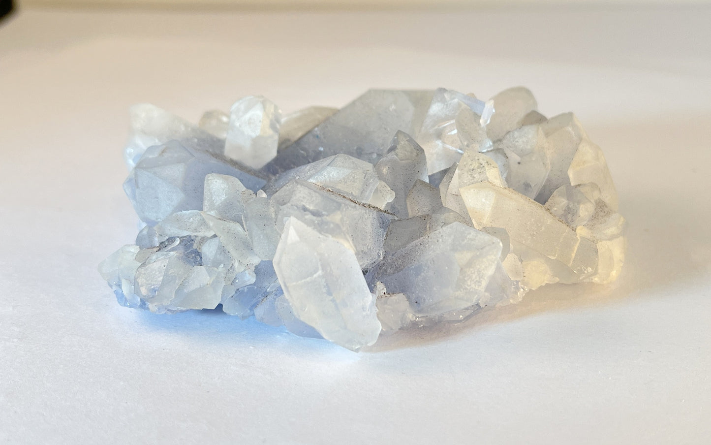 Dumortierite in Quartz 8