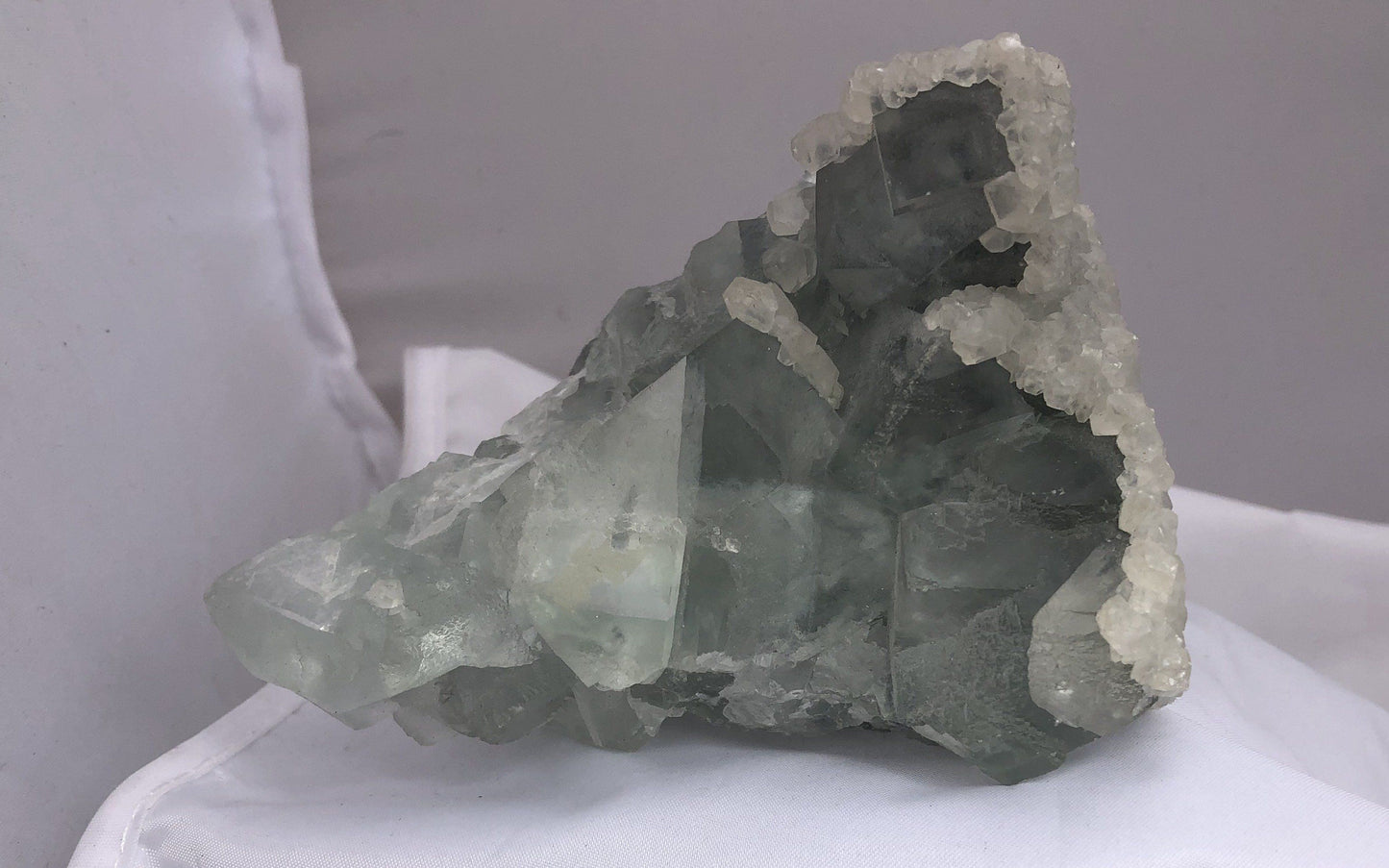 Gray English Fluorite | Of Coins & Crystals