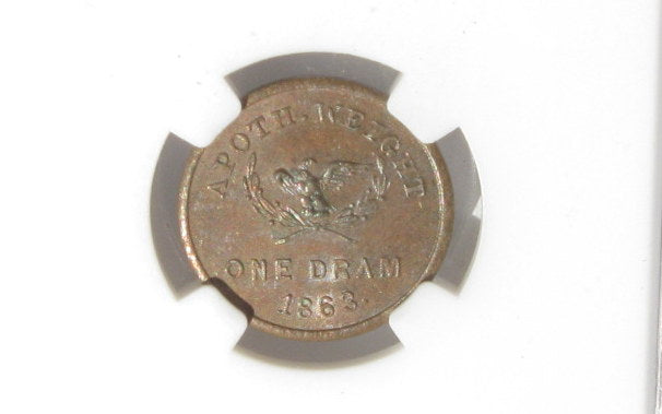 NY F-630-AG-1a NGC MS63bn