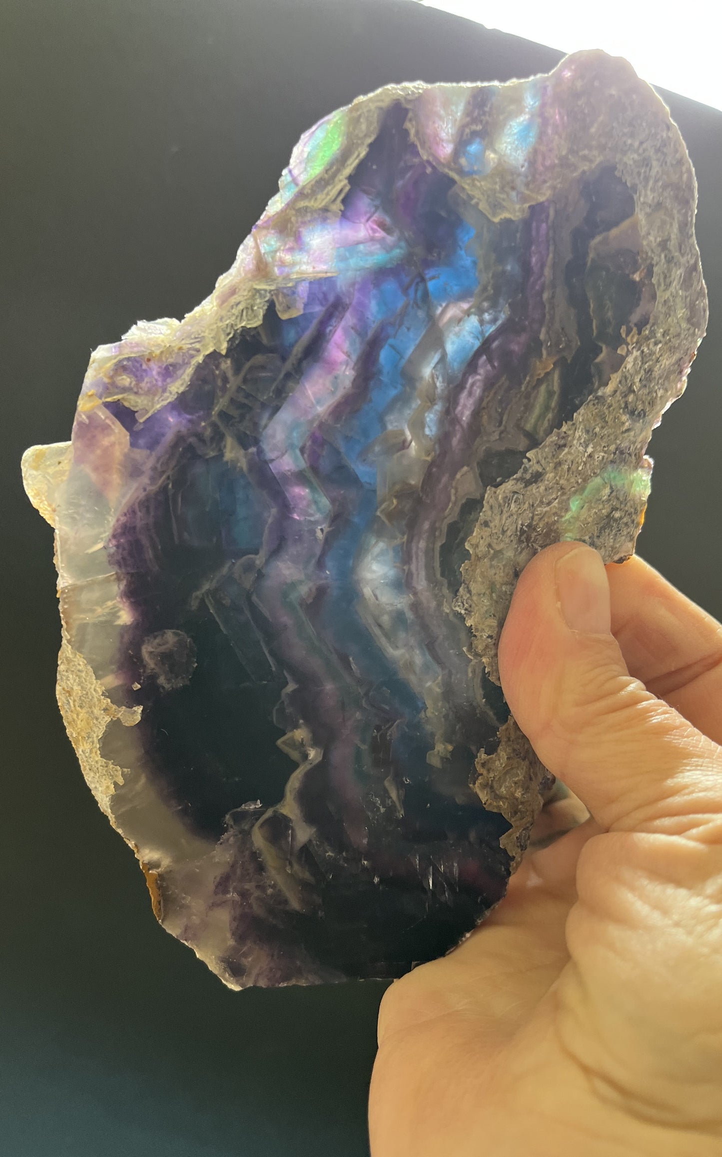 Fluorite Slab 56