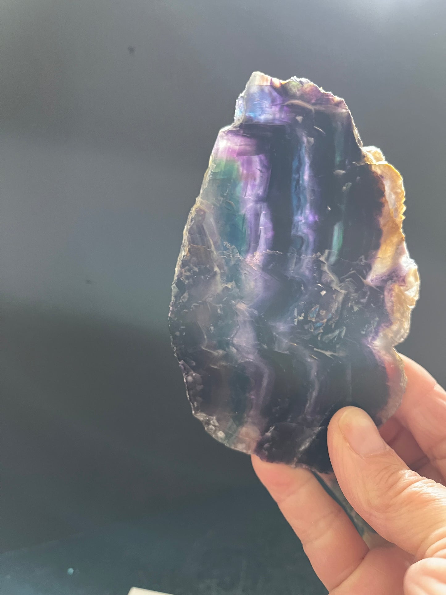 Fluorite Slab 58