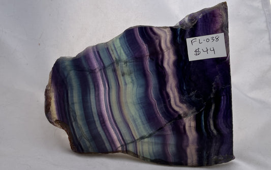 Fluorite Slab 38 | Of Coins & Crystals