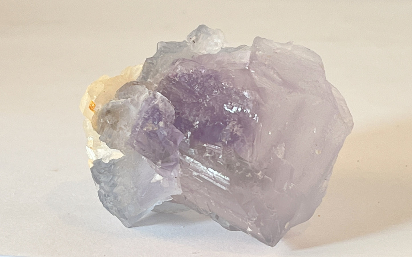 Blue Fluorite w/ Barite 80 - Bingham, NM