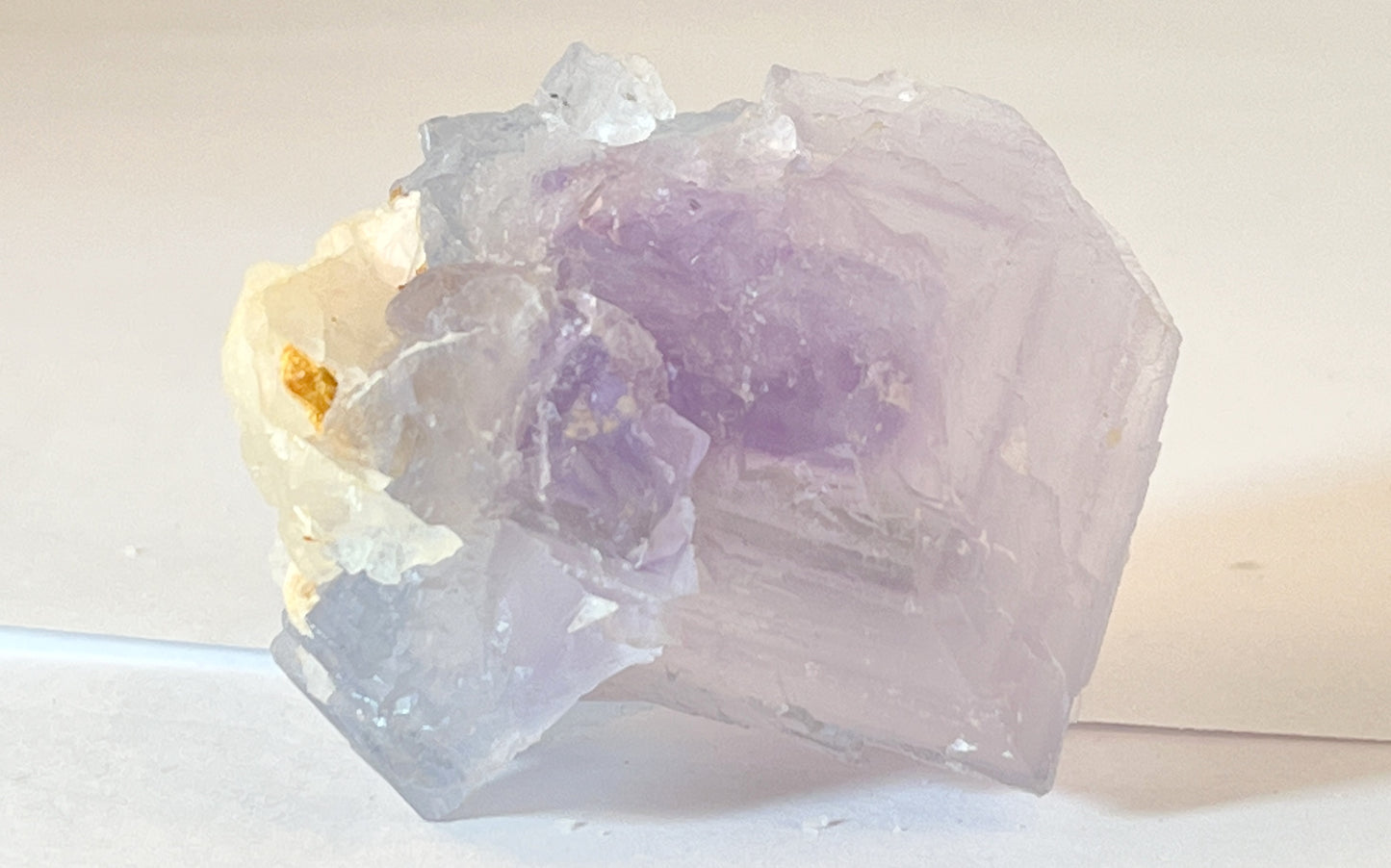 Blue Fluorite w/ Barite 80 - Bingham, NM
