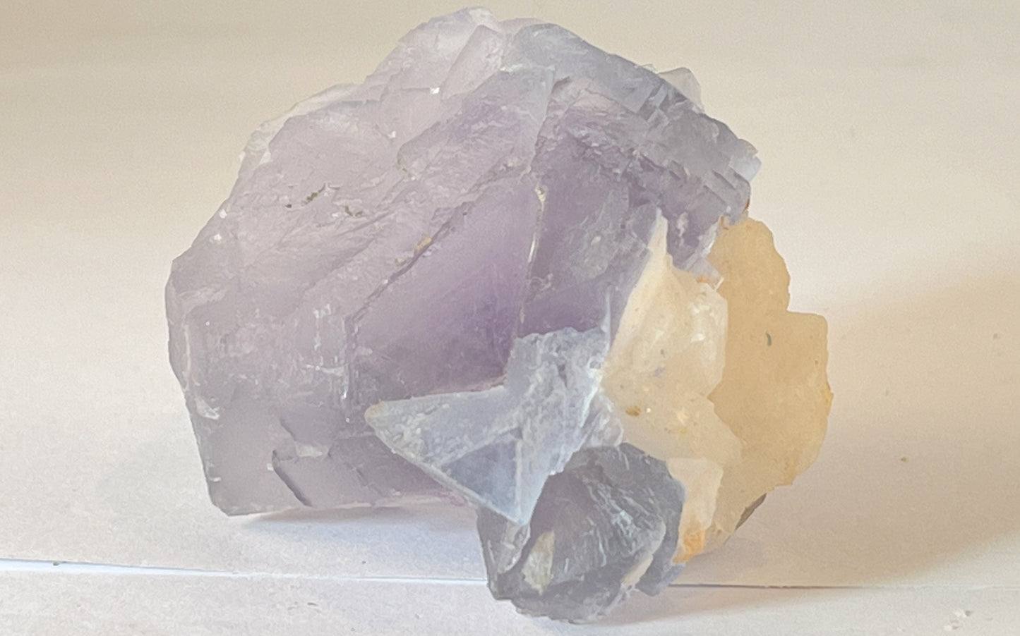 Blue Fluorite w/ Barite 80 - Bingham, NM
