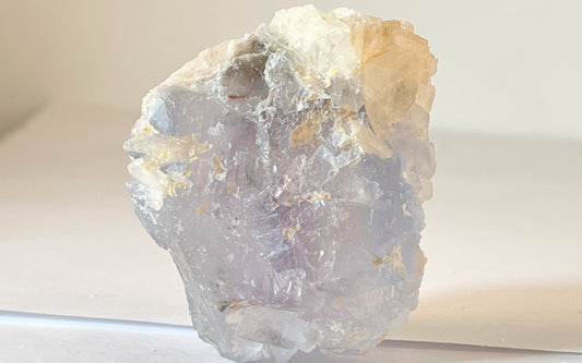 Blue Fluorite w/ Barite 89 - Bingham, NM