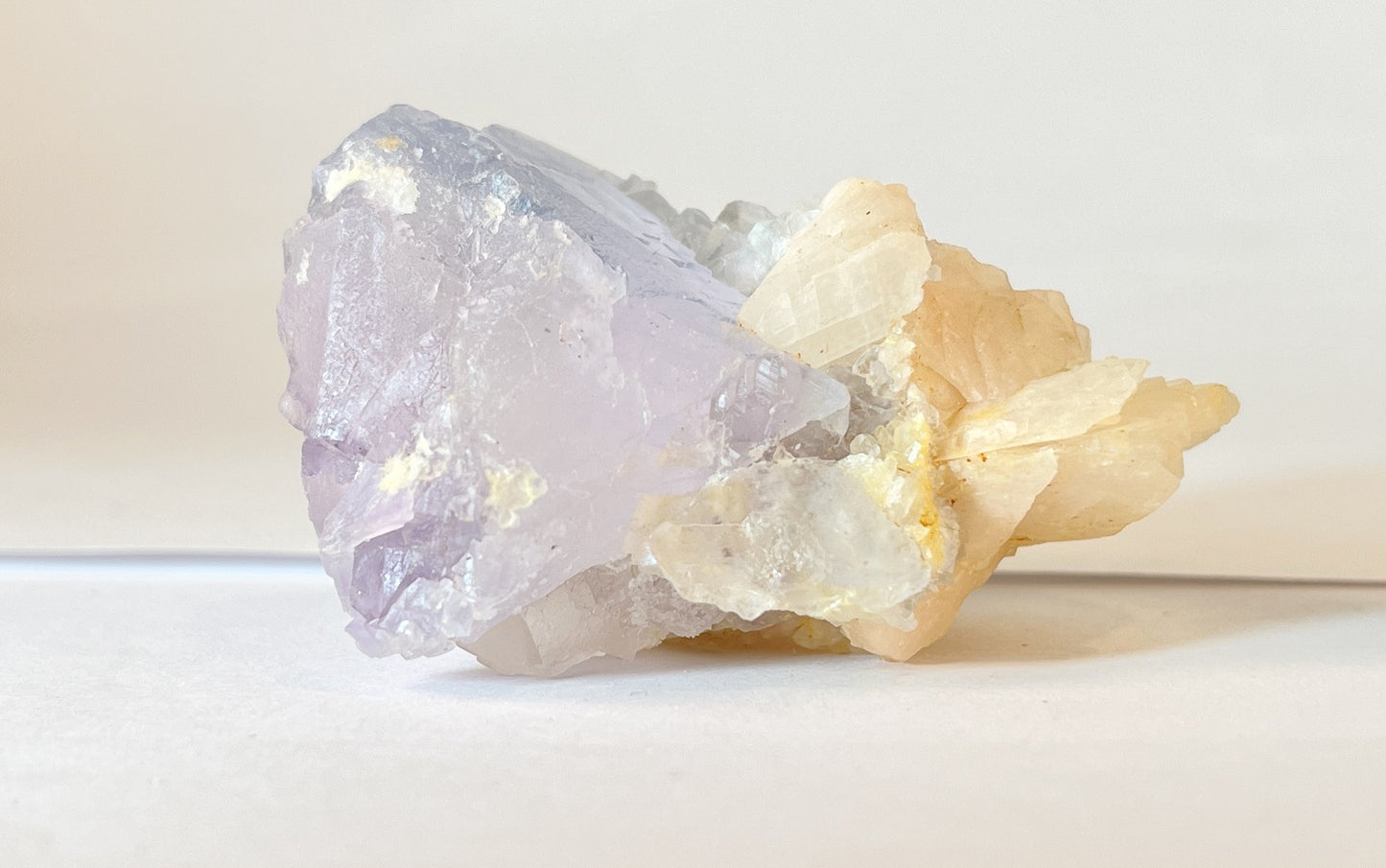 Blue Fluorite w/ Barite 90 - Bingham, NM