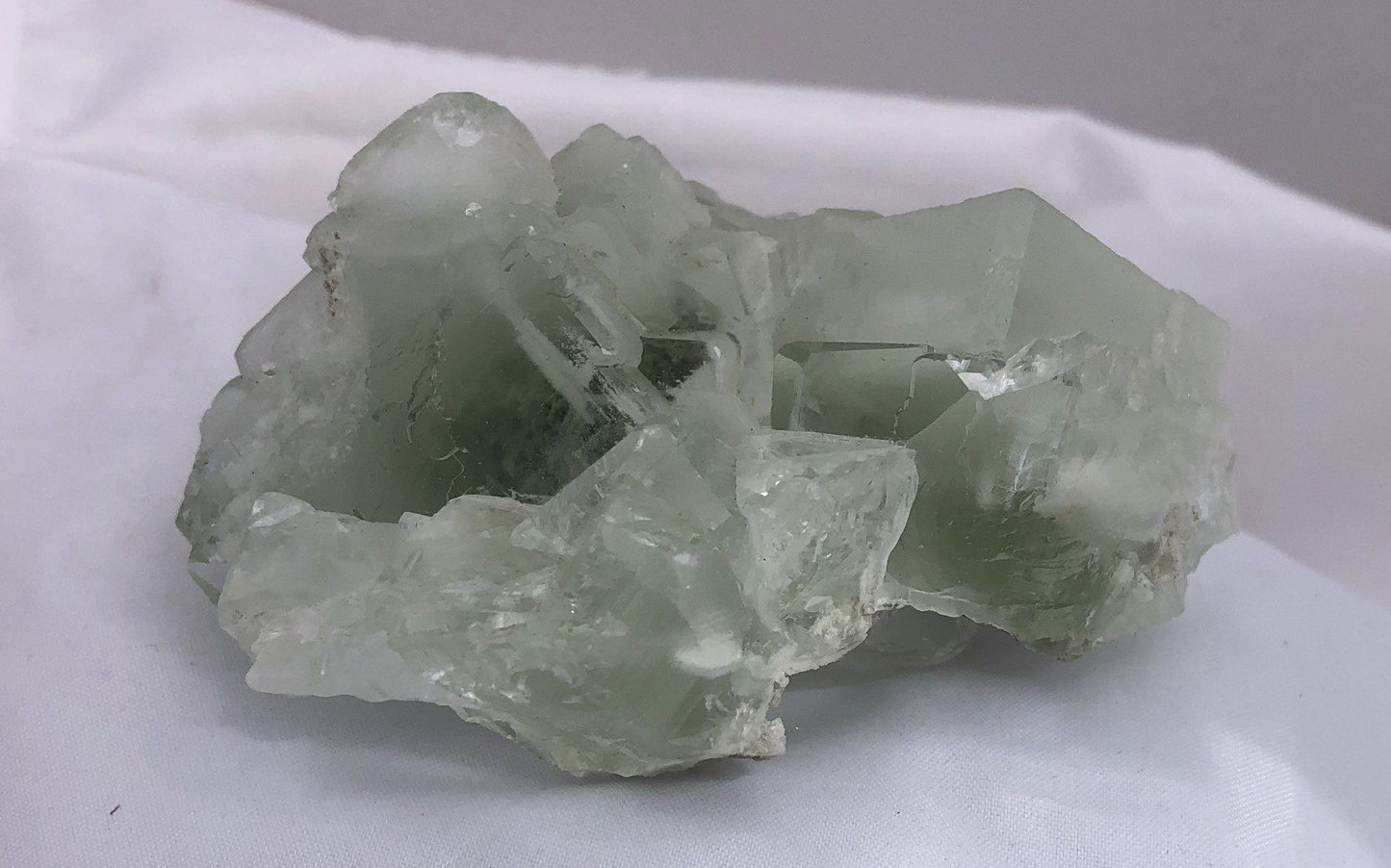 Green Fluorite 2 from the Xianghualing-Xianghuapu Mines, Hunan, China | Of Coins & Crystals