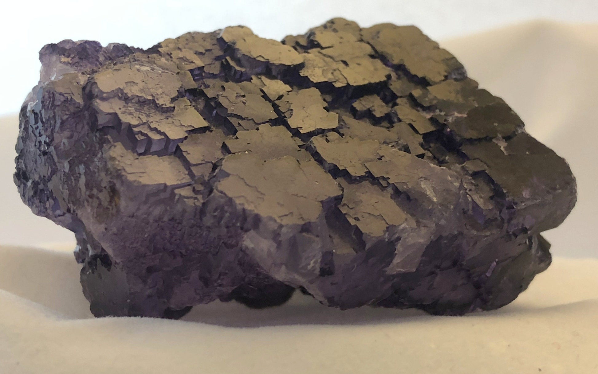 Purple Fluorite - La Viesca Mine, Spain | Of Coins & Crystals